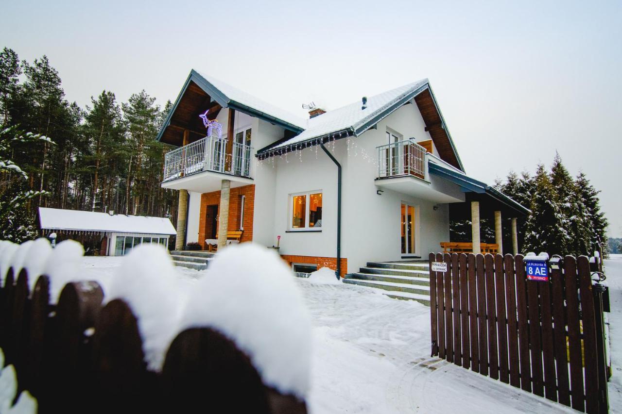 Villa Lesny Zakatek à Rybno  Extérieur photo
